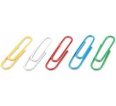 Clips coloridos 28mm KIT 100 Unidades