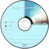 Midia de DVD NOSTEC 8X 4.7 GB 120MIN