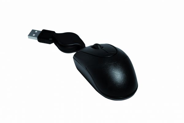 Mouse USB com extensor