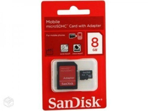 Cartao de memoria SanDisk 8GB